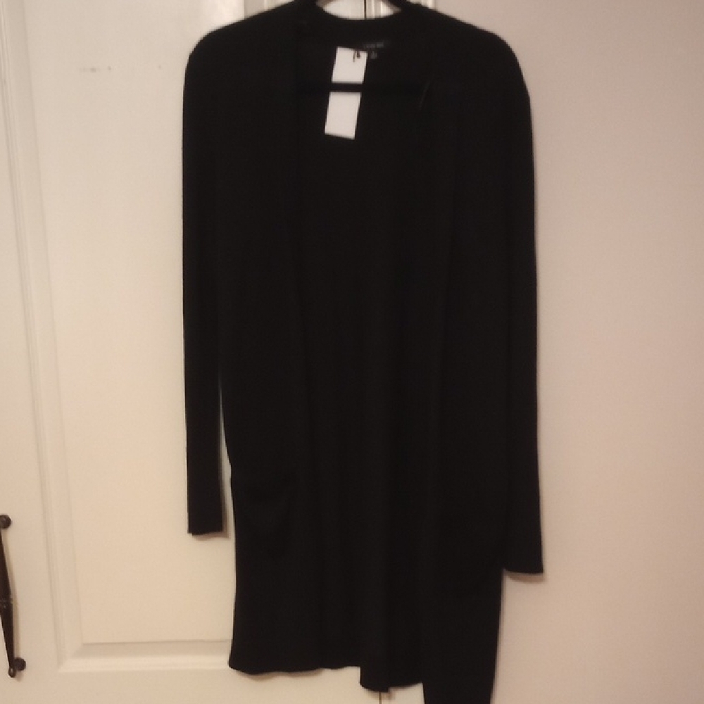 Verve Ami Black Cardigan Sweater